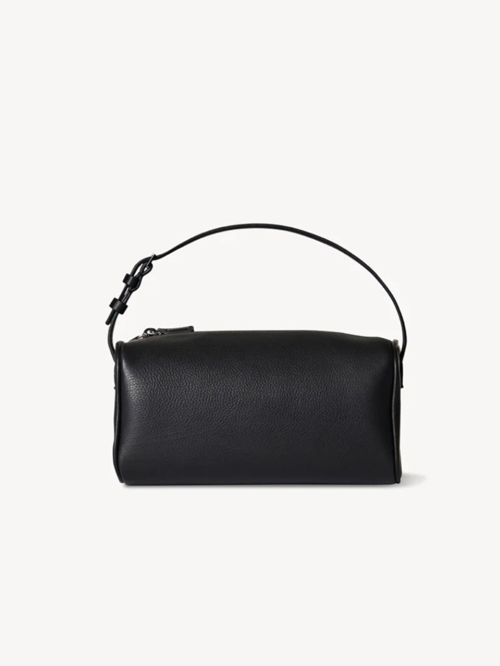 THE ROW 90s BLACK LEATHER BAG